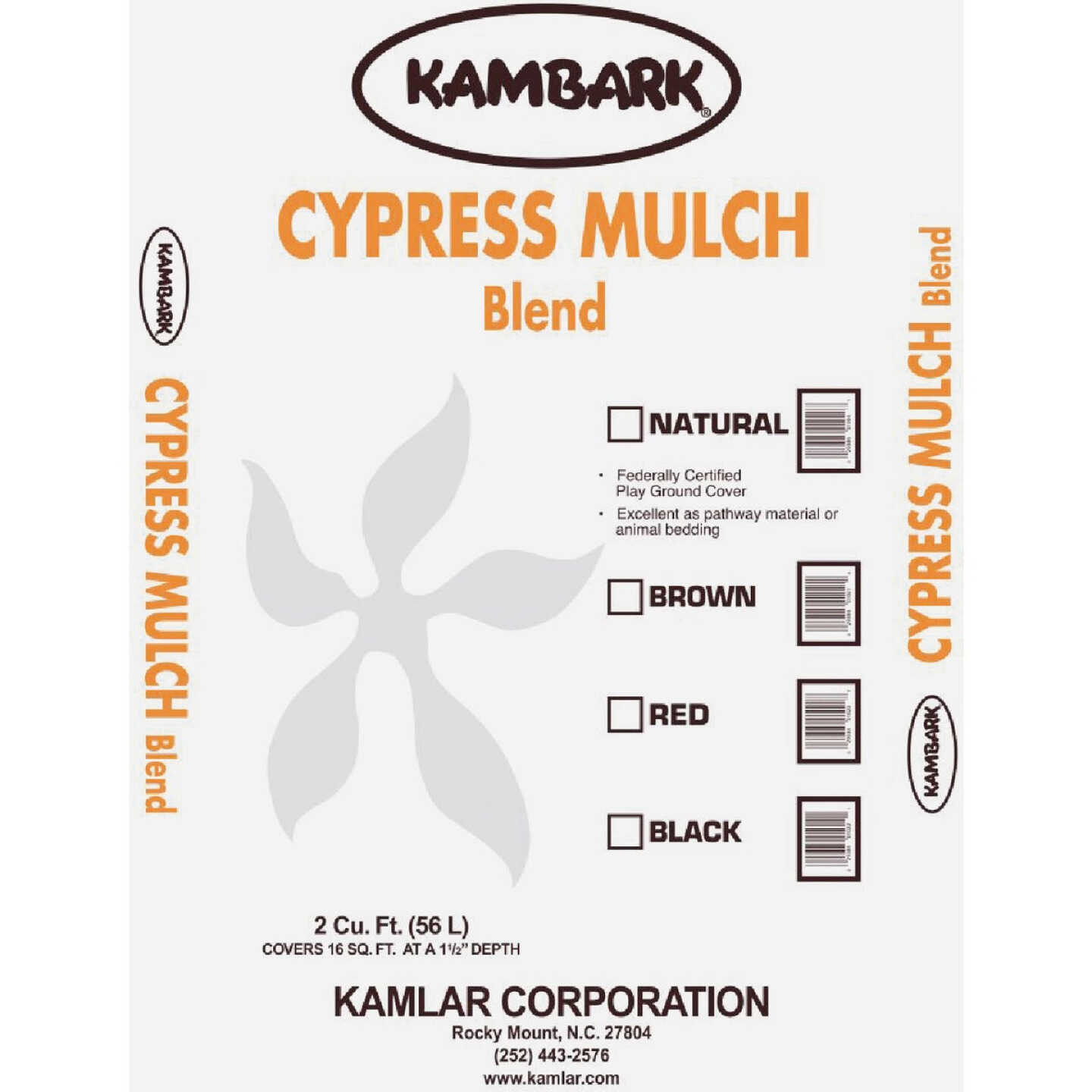 Kambark 2 Cu. Ft. Natural Cypress Blend Mulch Image 1