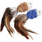 Kong Crinkle Fish Cat Toy With Catnip Image 1