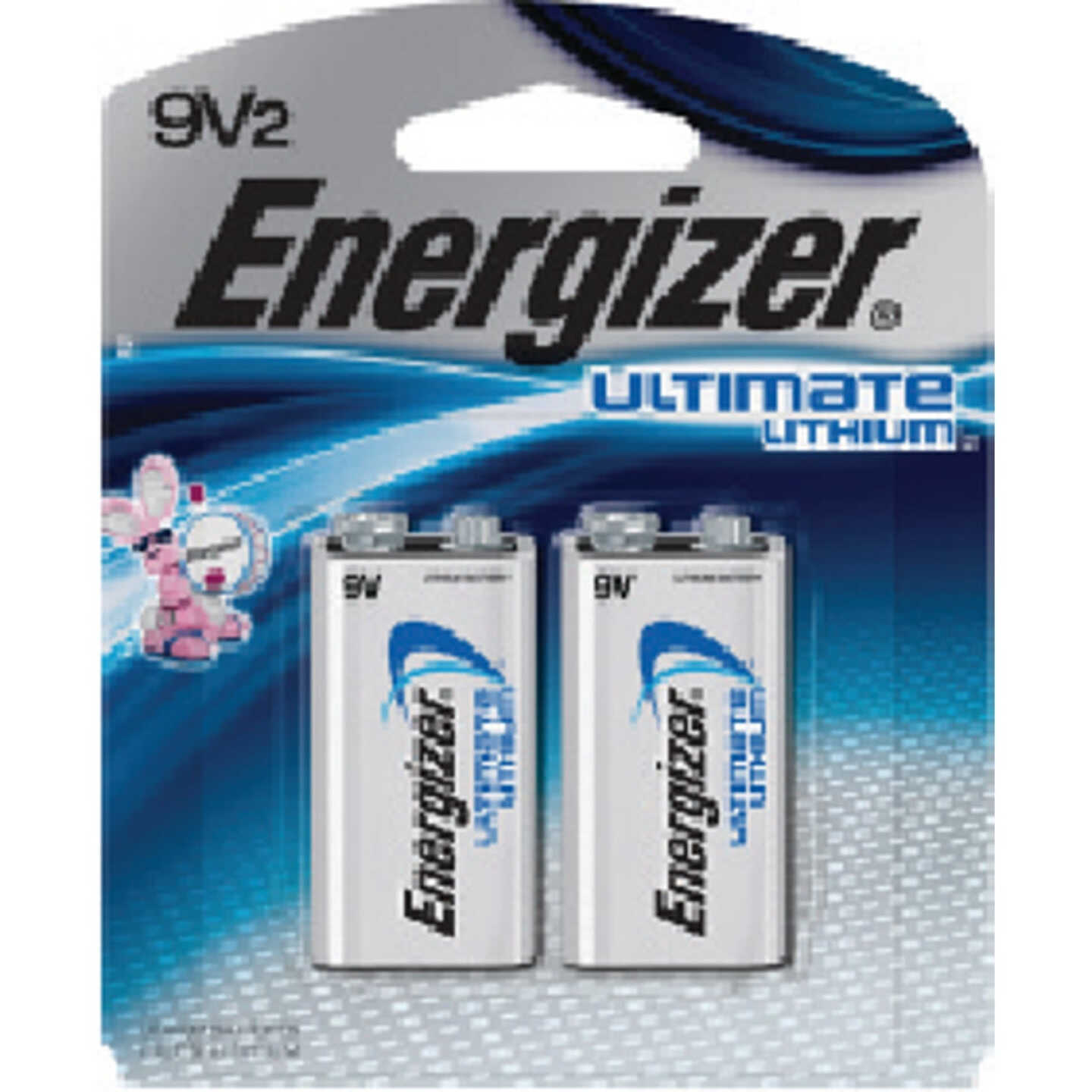 2-Pk. 9V Lithium Batteries Image 1