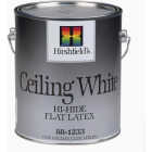 Hirshfield's Flat Latex Hi-Hide Ceiling Paint, White, 1 Gal. Image 1
