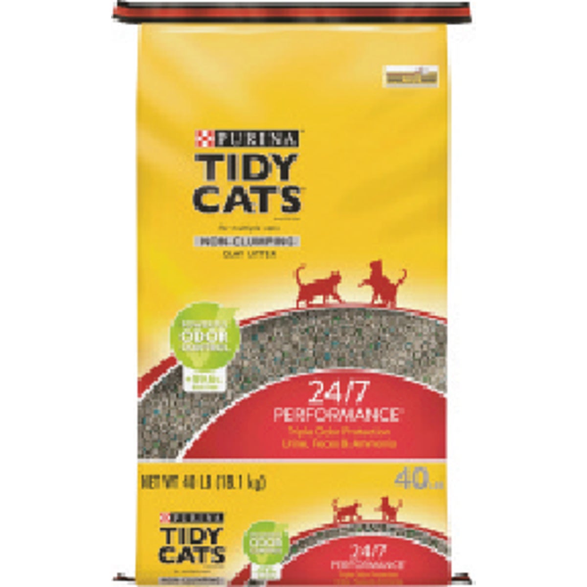 40-Lb. Non-Clumping Odor Control Cat Litter