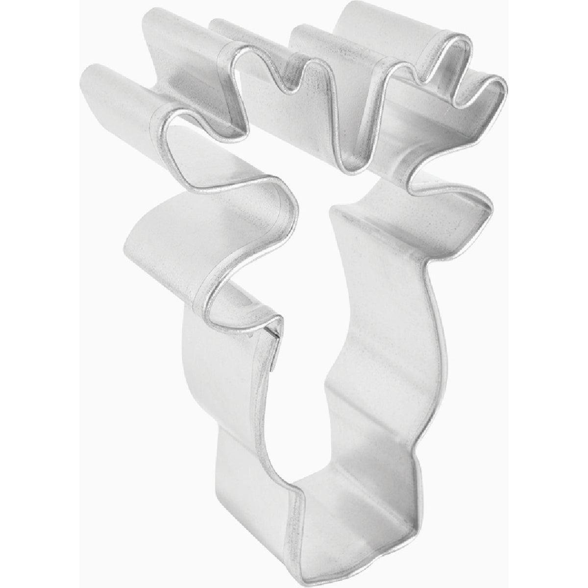 R&M 3-1/2 In. Steel Reindeer Face Cookie Cutter Image 2