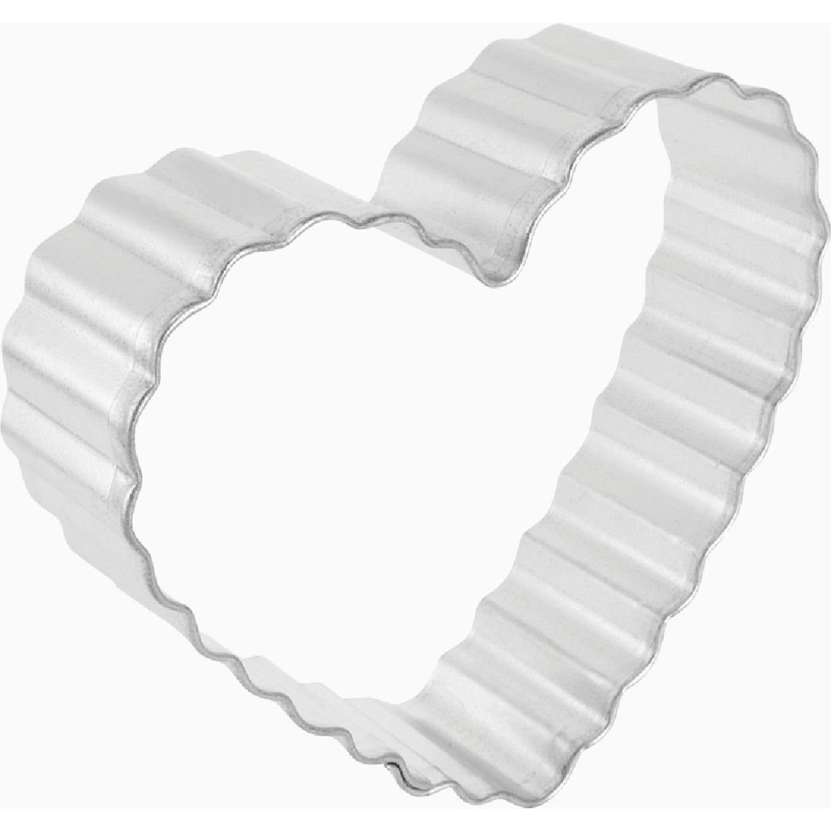 R&M  3-1/2 In. Steel Fluted Heart Cookie Cutter Image 2