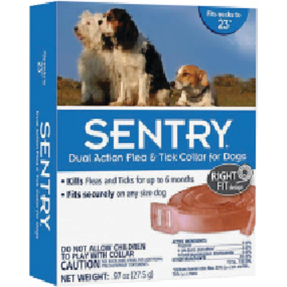 Sentry Dual-Action Flea & Tick Collar For Dog