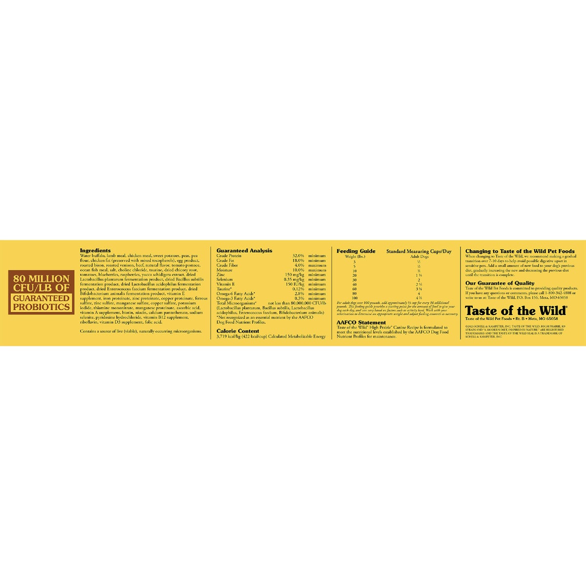 28 Lb. High Prairie Dog Food Image 3