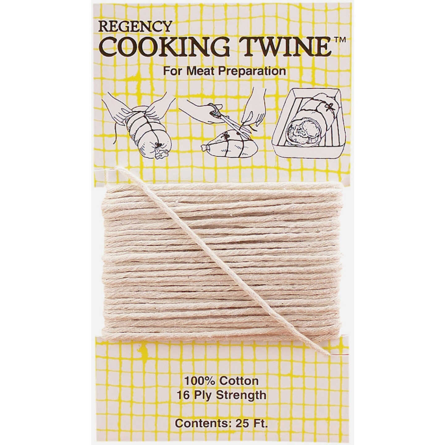 Regency 25 Ft. Cotton Cooking Twine Image 1