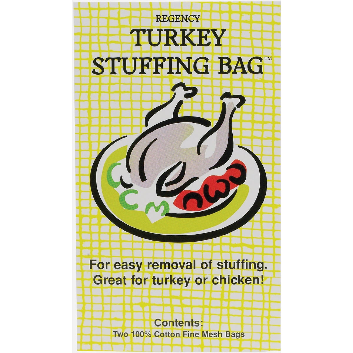 Regency  4 In. x 6.5 In. Turkey Stuffing Oven Bag (2-Count)