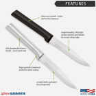 Rada Serrated Steak Knife, Silver Image 3