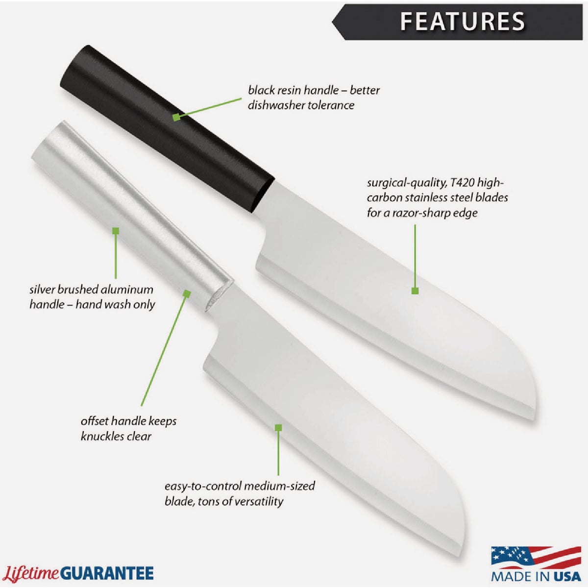 Rada 6-1/4 In. Cook's Knife, Silver Image 2