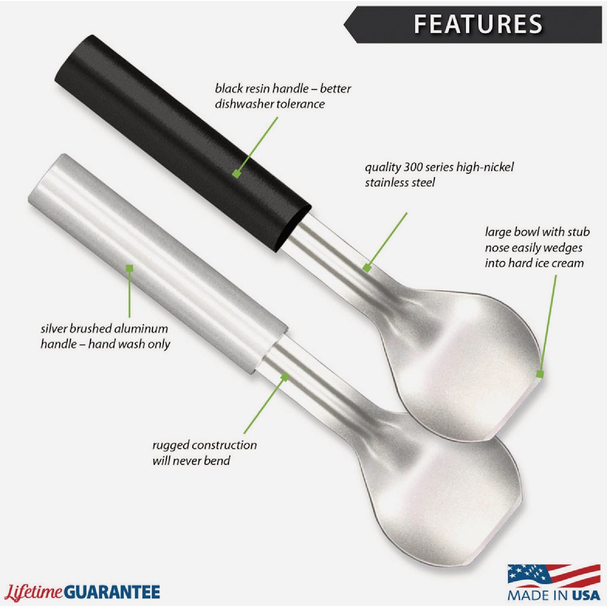 Rada Ice Cream Scoop Image 3