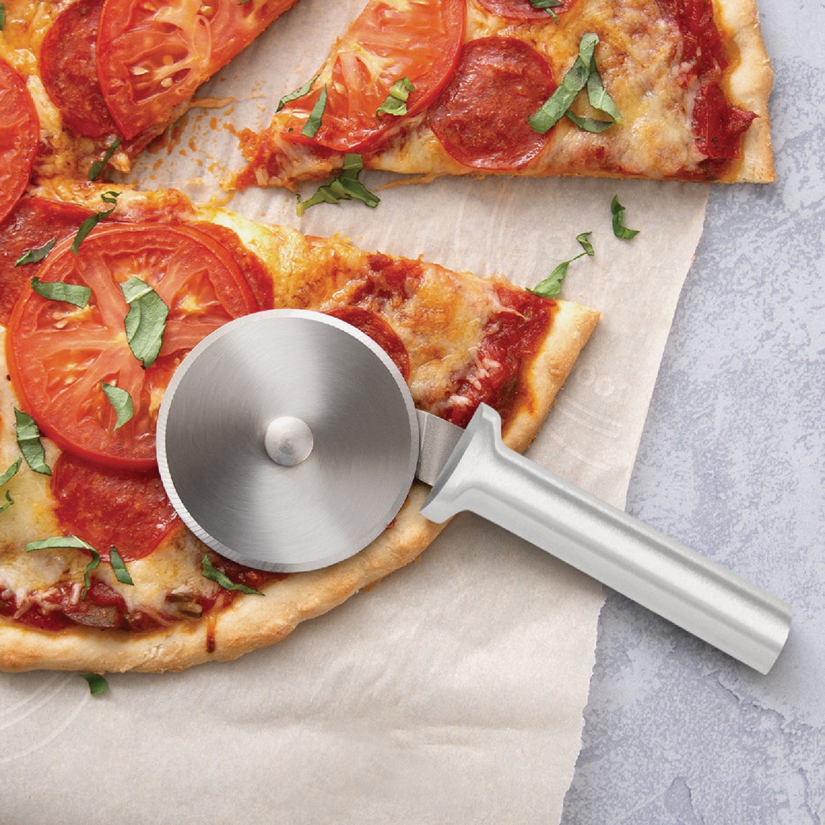 Rada Pizza Cutter, Silver Image 2