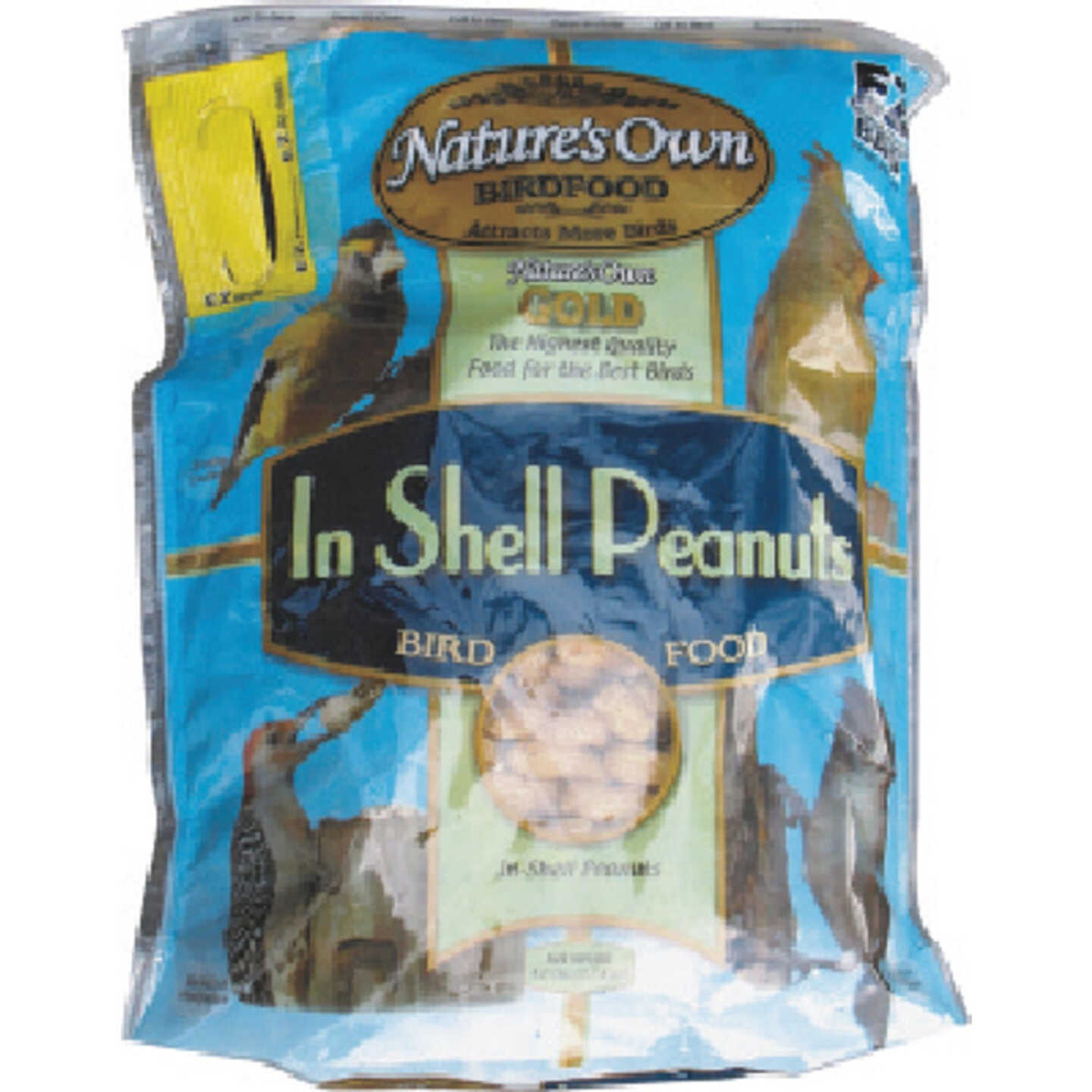 Natures Own Gold In-Shell Peanuts Bird Food Image 1