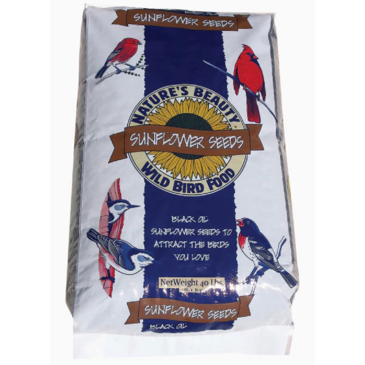 Natures Own Black Oil Sunflower Bird Food