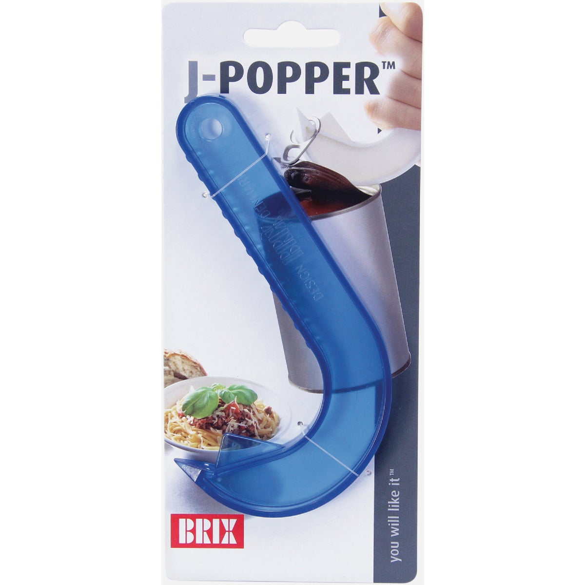Brix J-Popper 6 In. Handheld Ring Pull Can Opener