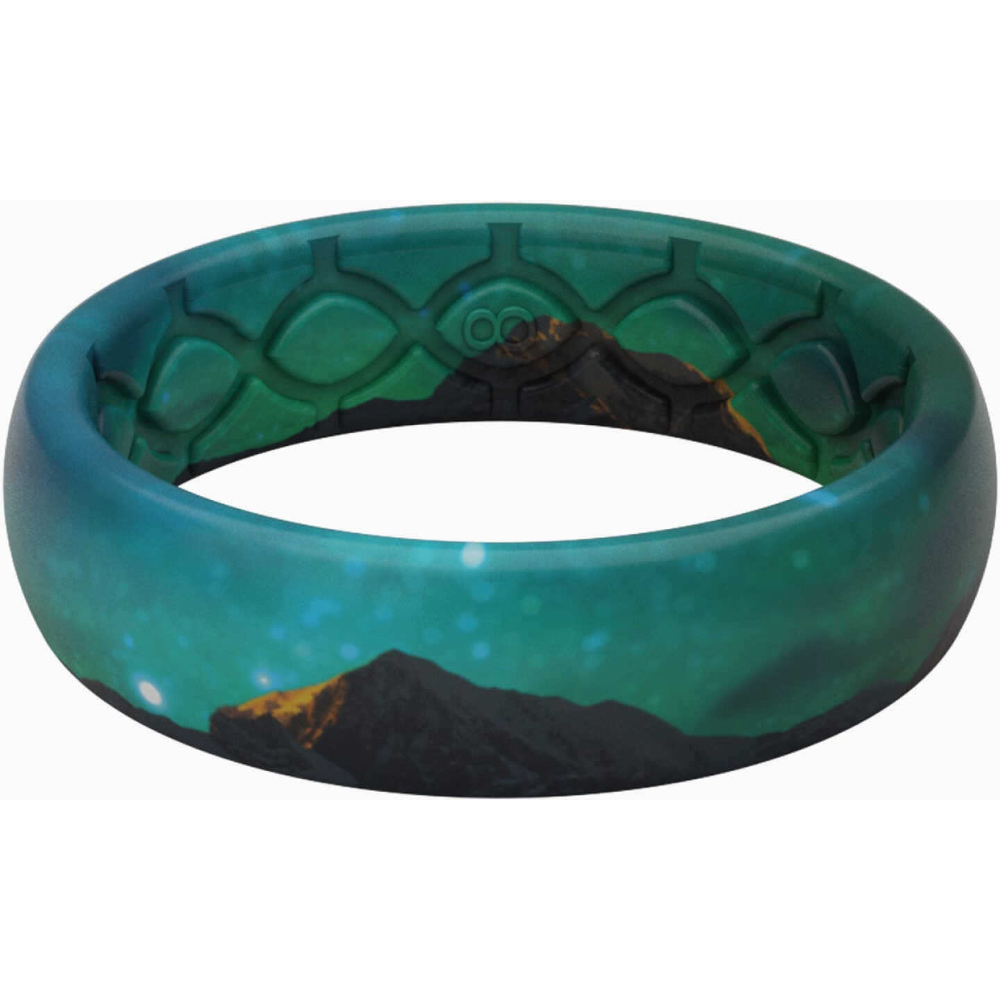 Groove Life Groove Ring Thin Ring Aurora Size 10 Image 1