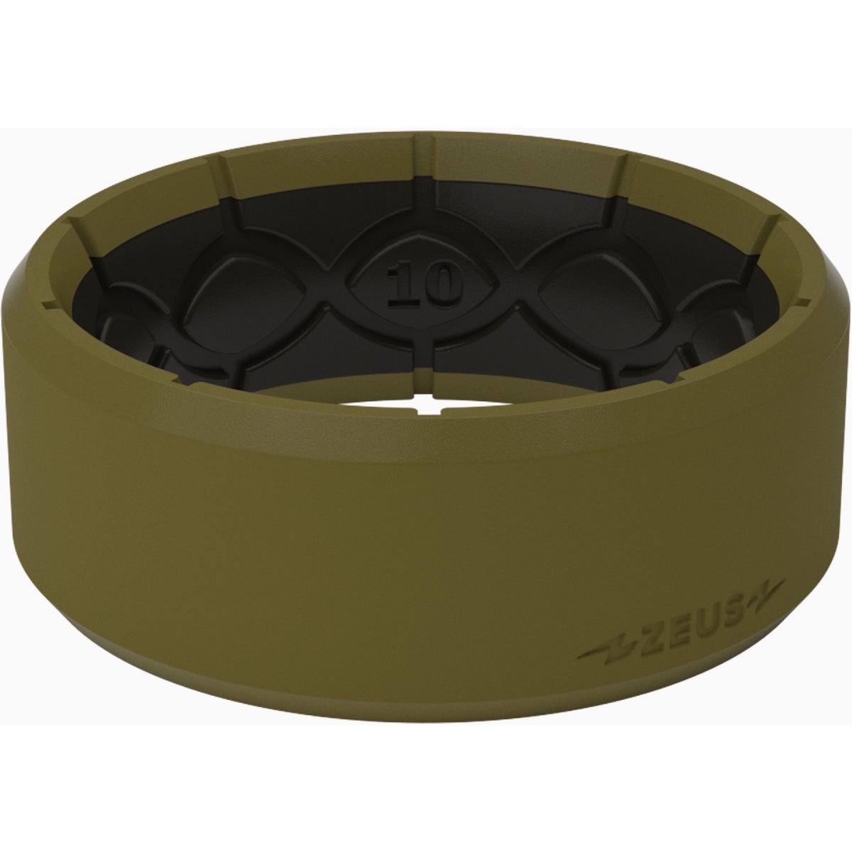 Groove Life Groove Ring Zeus Edge Olive Drab Ring Size 10