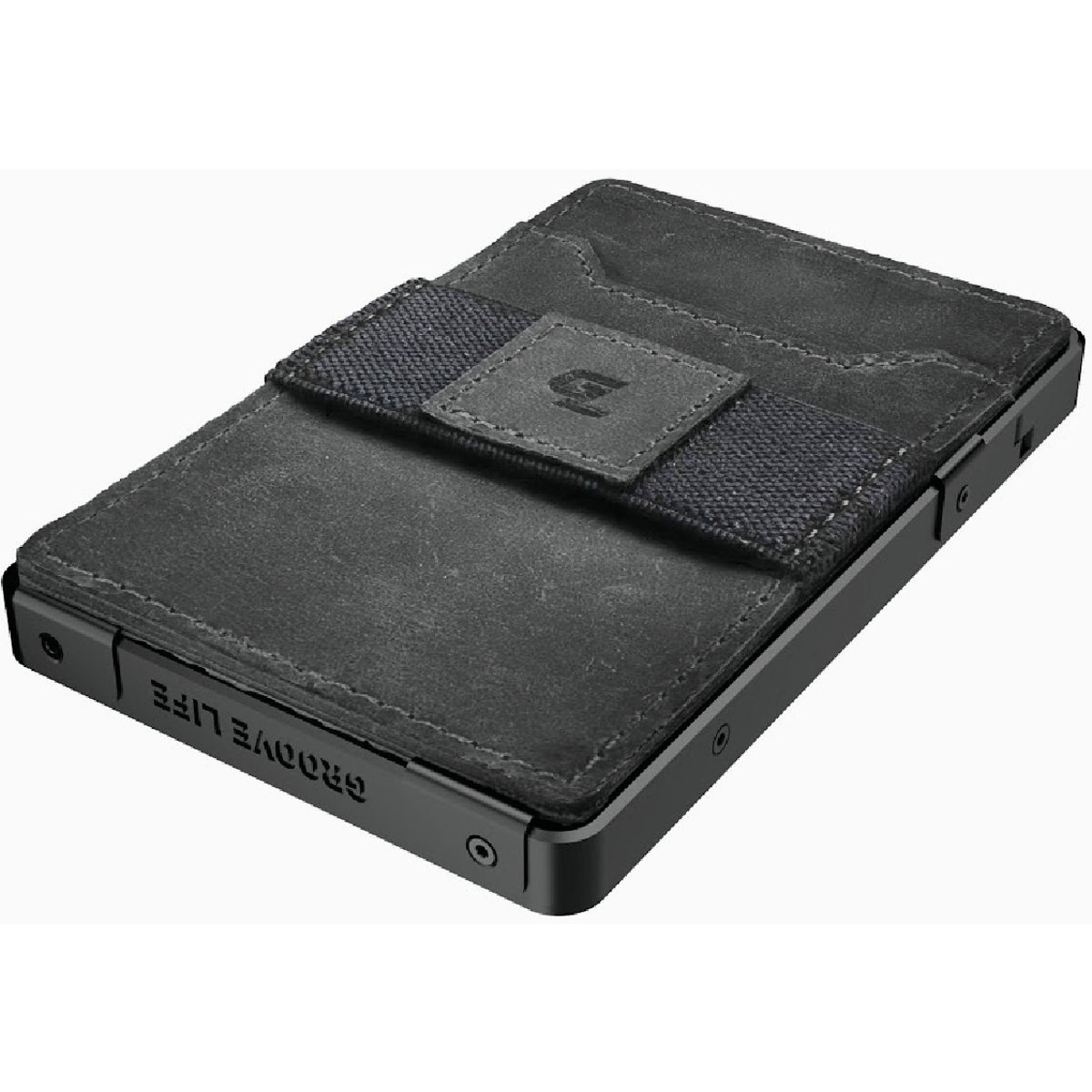 Groove Life Groove Wallet Midnight Black With Black Leather Sleeve Image 4