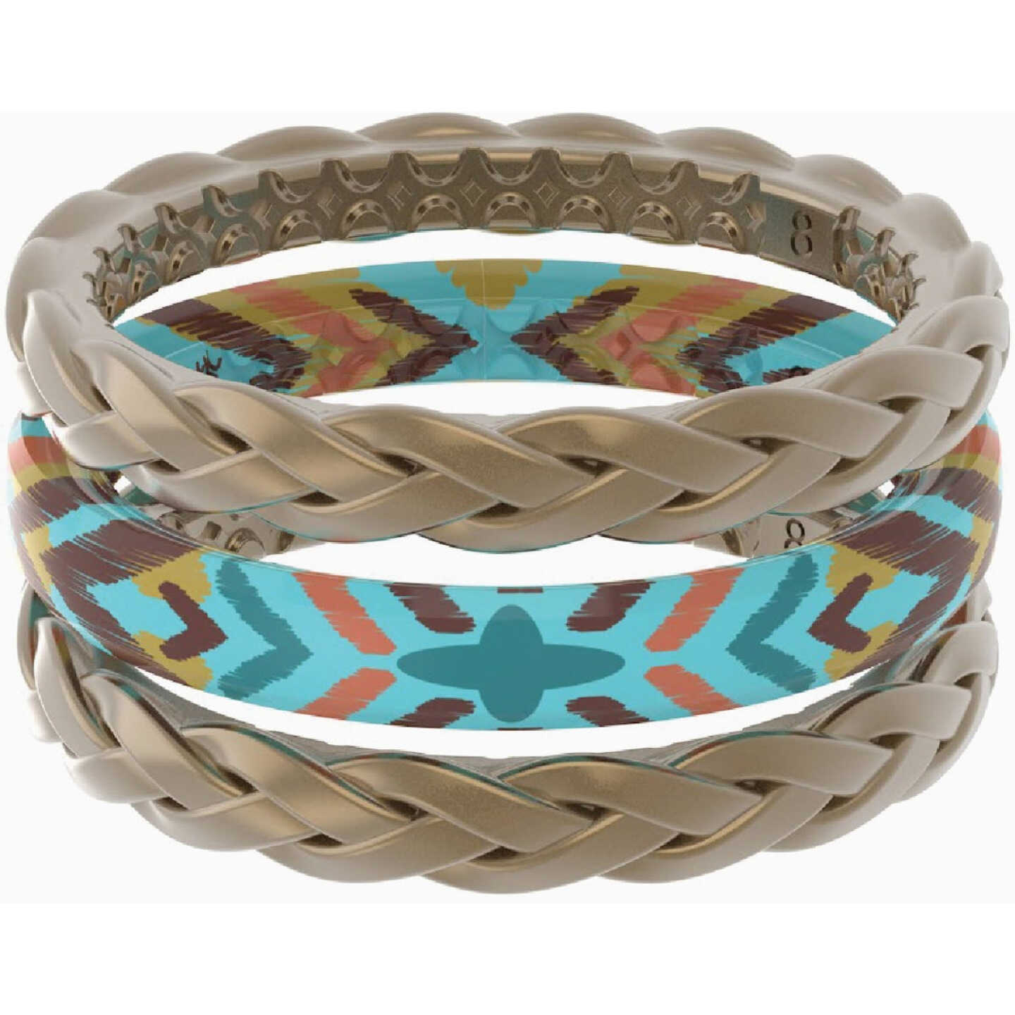 Groove Life Groove Ring Katie Van Slyke Unbridled 3 Band Set Size 6 Image 1