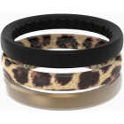 Groove Life Groove Ring Leopard 3 Band Stackable Set Size 7 Image 1