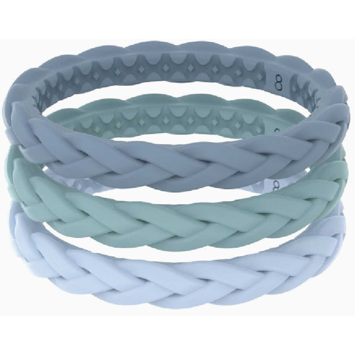 Groove Life Groove Ring Seaside 3 Band Stackable Set Size 7 Image 1