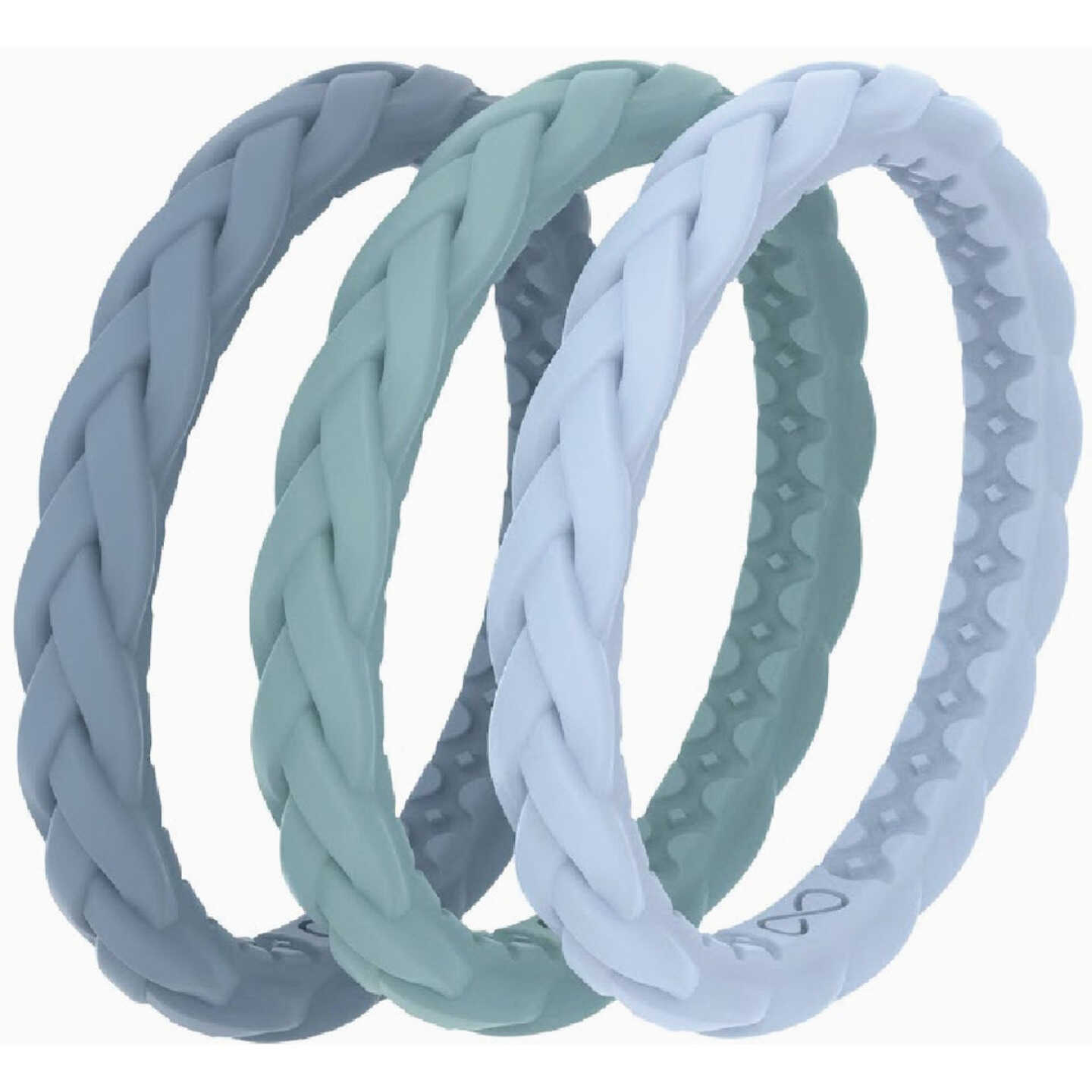 Groove Life Groove Ring Seaside 3 Band Stackable Set Size 7 Image 2