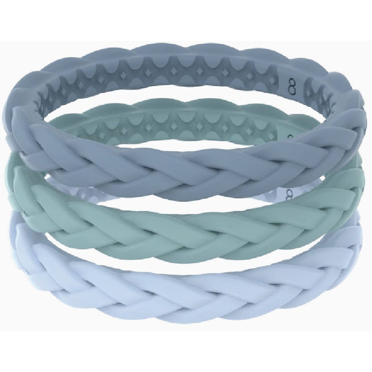 Groove Life Groove Ring Seaside 3 Band Stackable Set Size 10