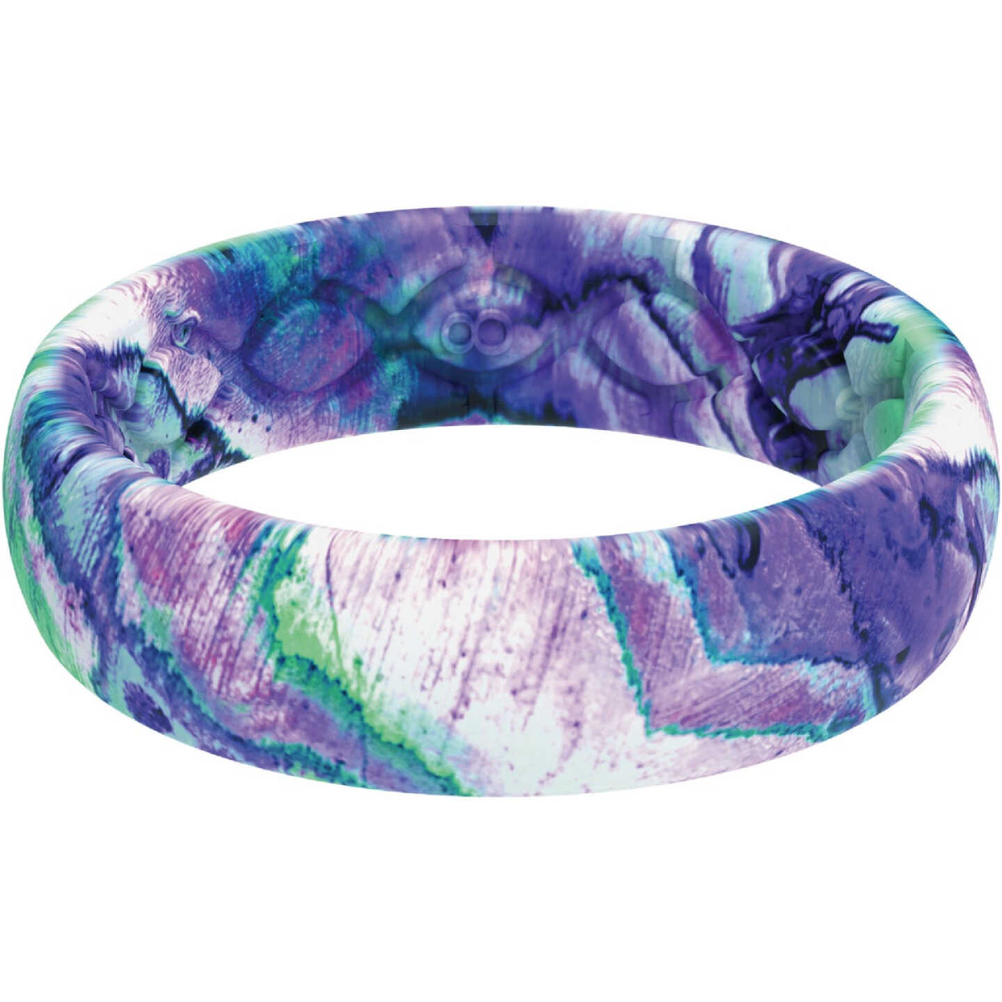 Groove Life Groove Ring Thin Ring Abalone Size 9 Image 1