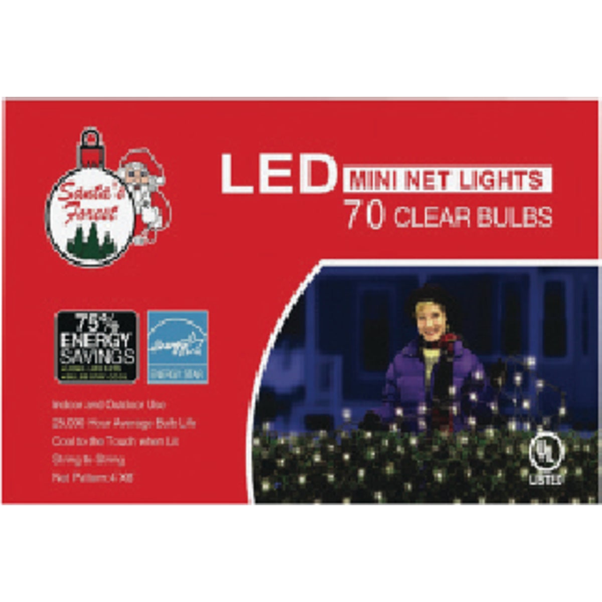 70-Ct. 5Mm Led Net Lights