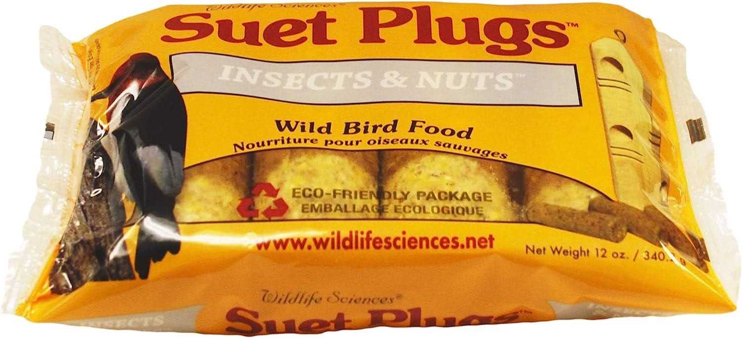 Wildlife Sciences Insects & Nuts Suet Plugs