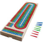 Folding Triple Track Cribbage Board Image 1