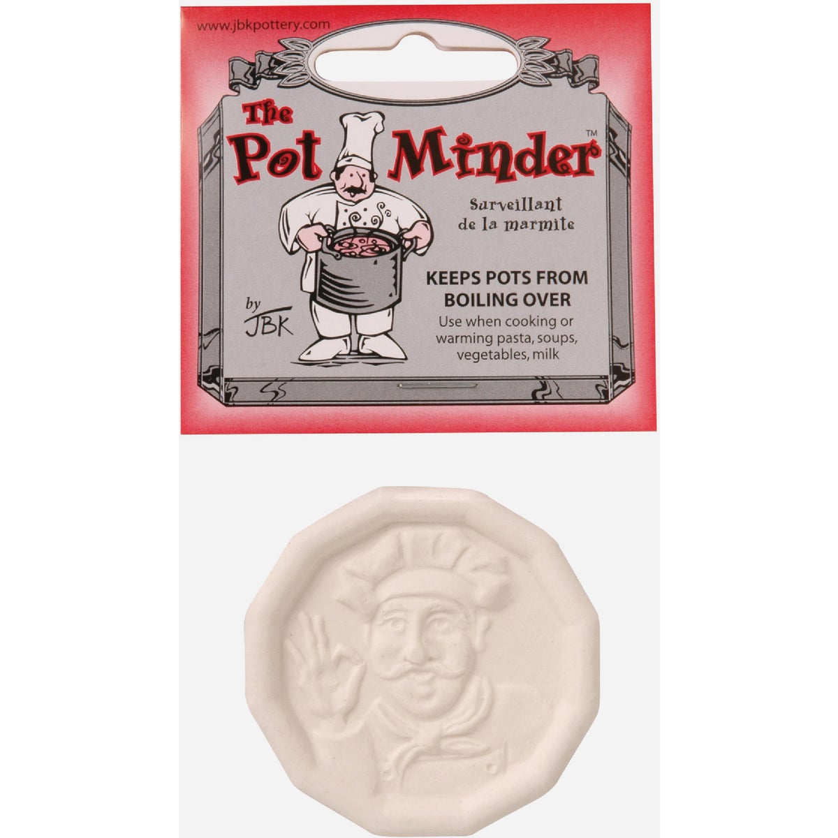 The Pot Minder Boil Over Stopper