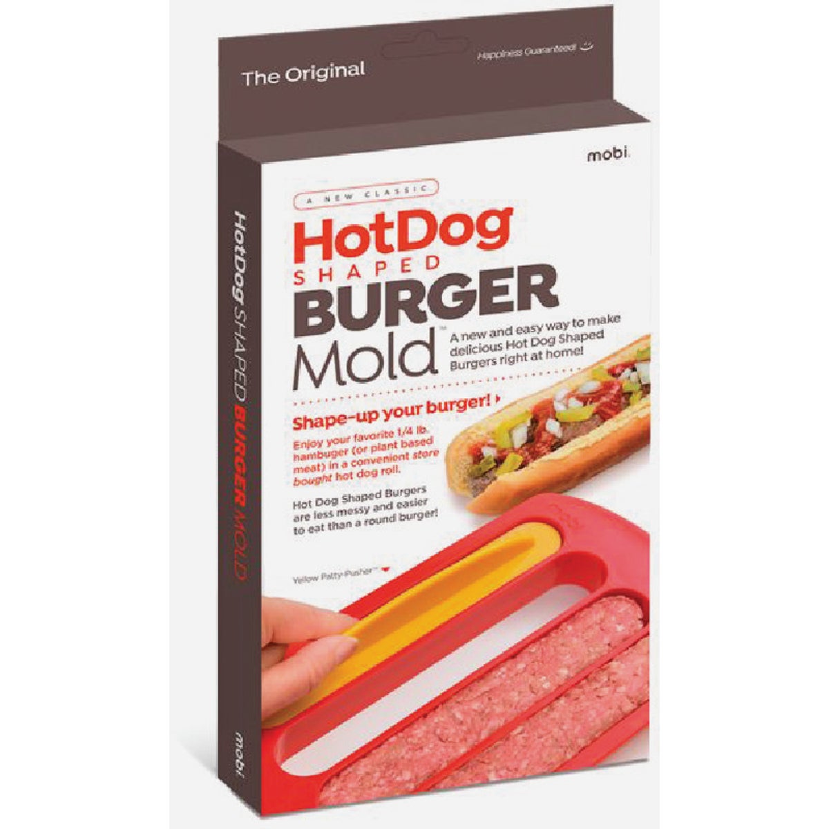 Mobi Hot Dog Shaped Burger Mold