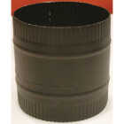 Black Double Crimp Stove Pipe Joint Image 1