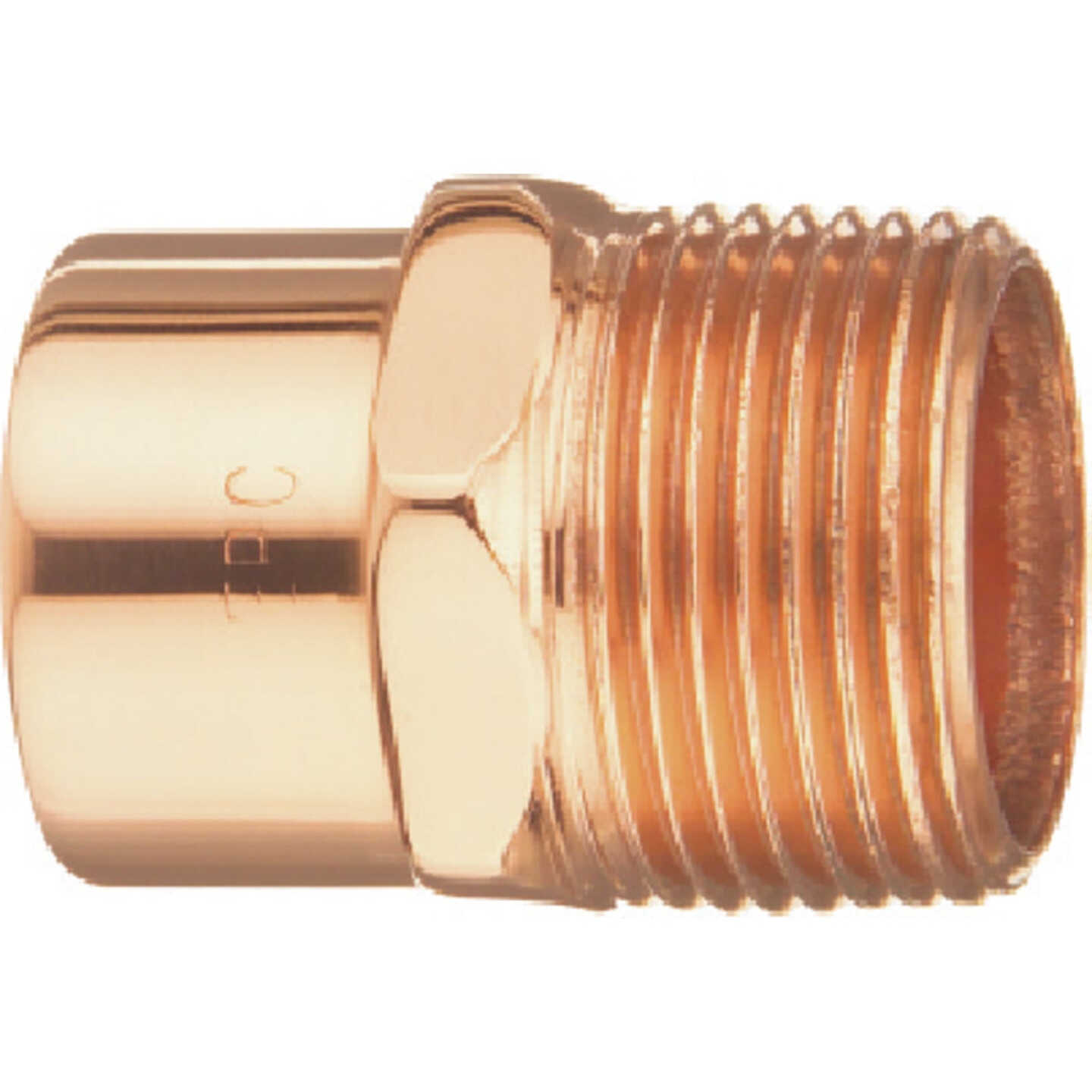 Wrot Copper Pressure Male Adapter Image 1