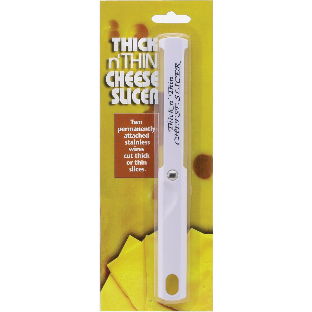 Thick N' Thin Stainless Steel/Plastic Cheese Slicer