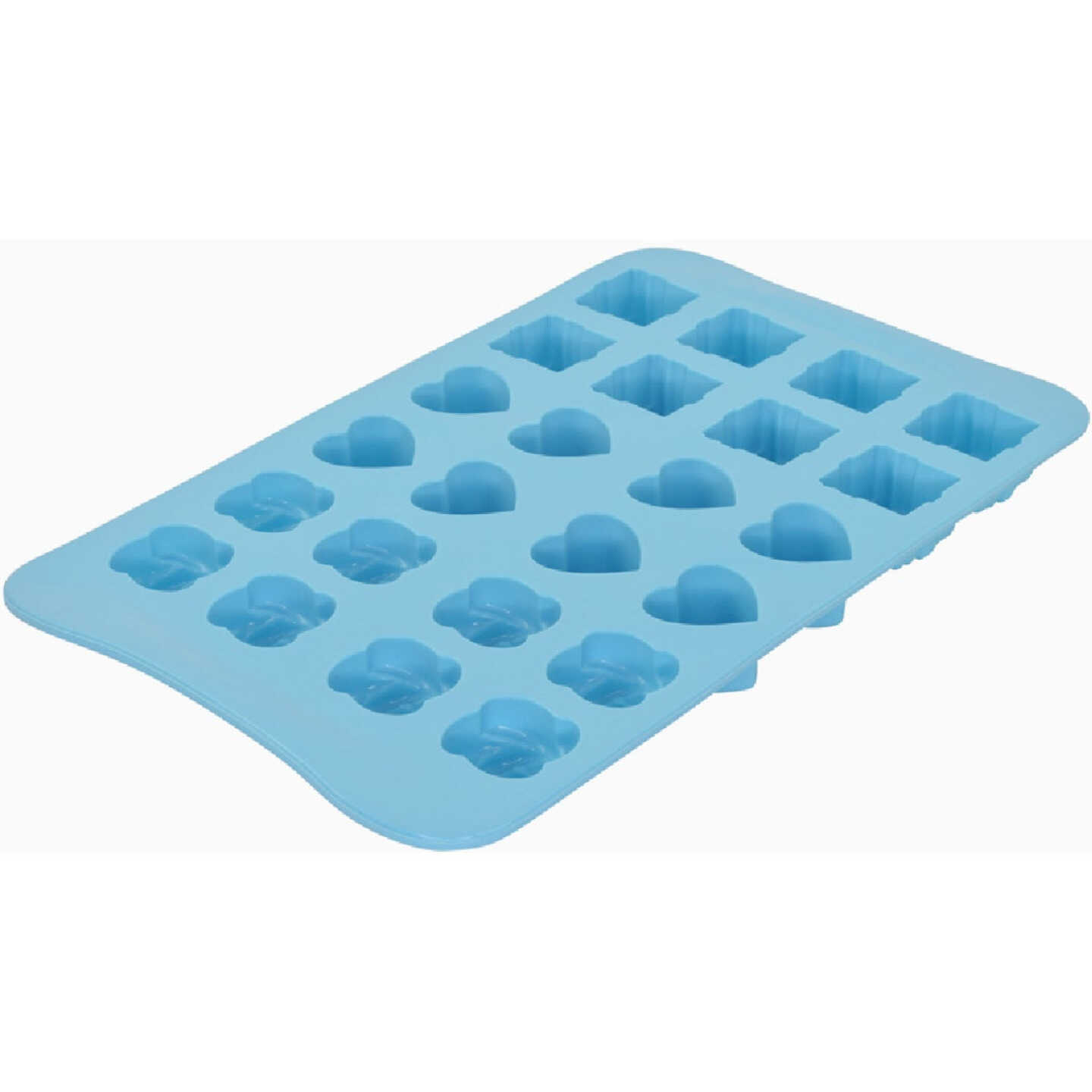 R&M Silicone Present/Heart/Rose Candy Baking Mold Image 2