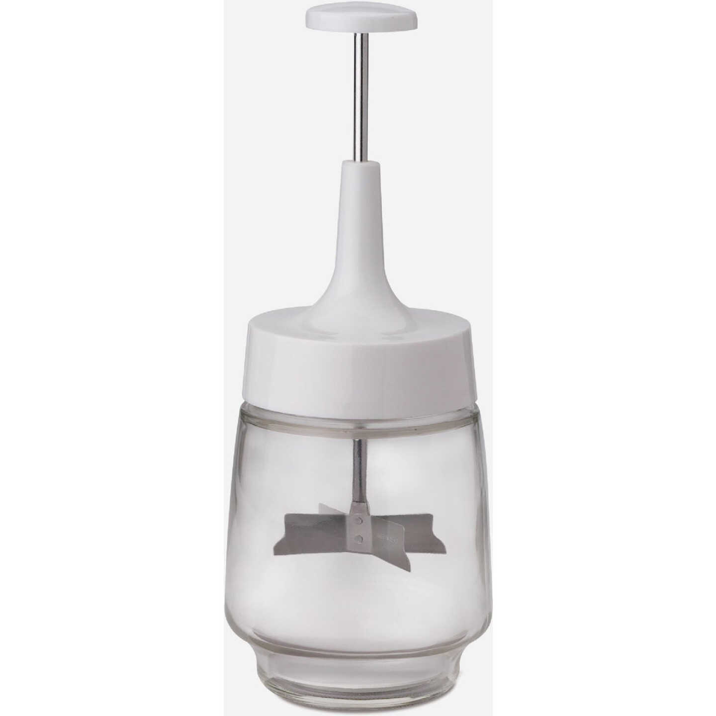 HIC Kitchen Stainless Steel Old Fashioned Manual Food Chopper Image 1