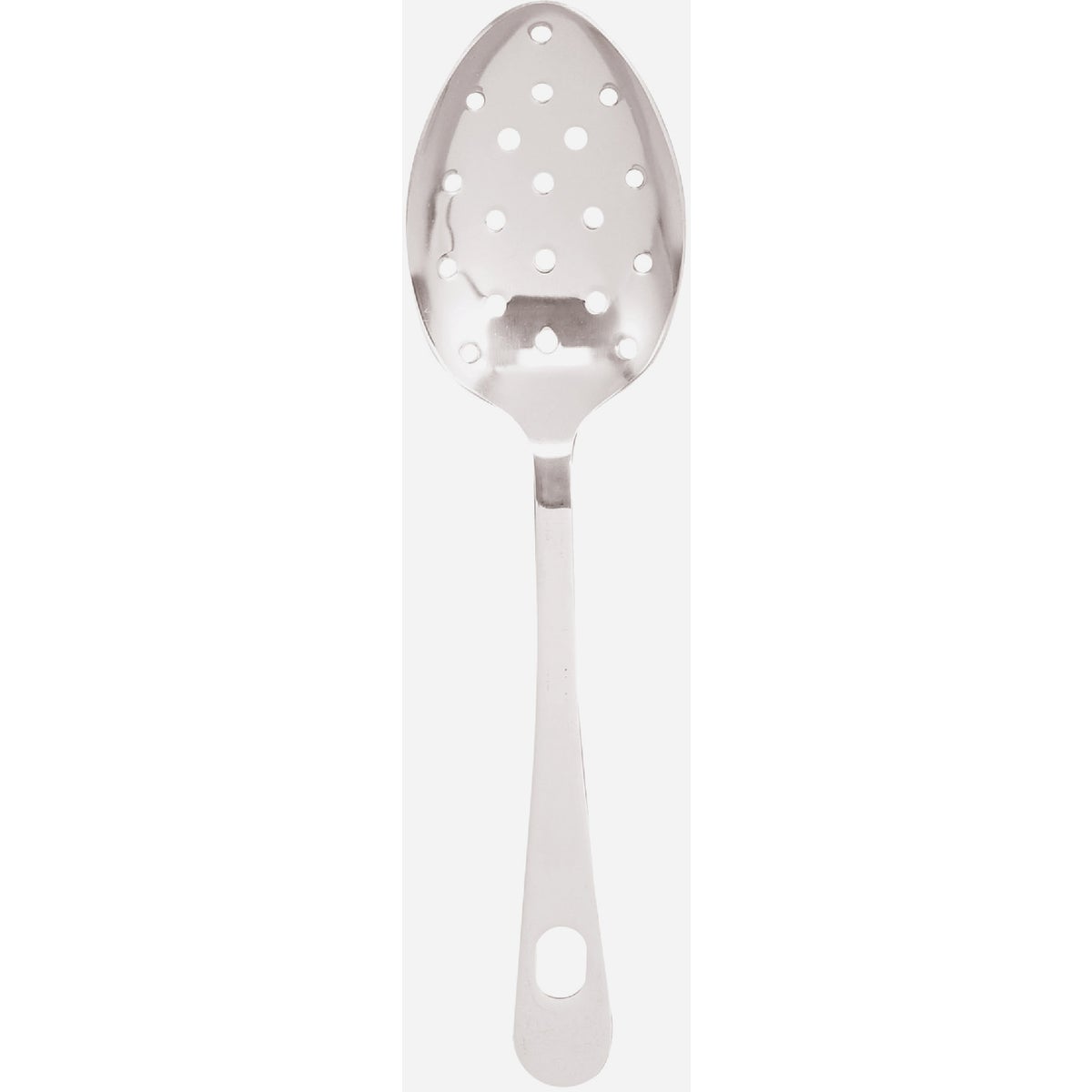 HIC Kitchen 9 In. Stainless Steel Pierced Serving Spoon