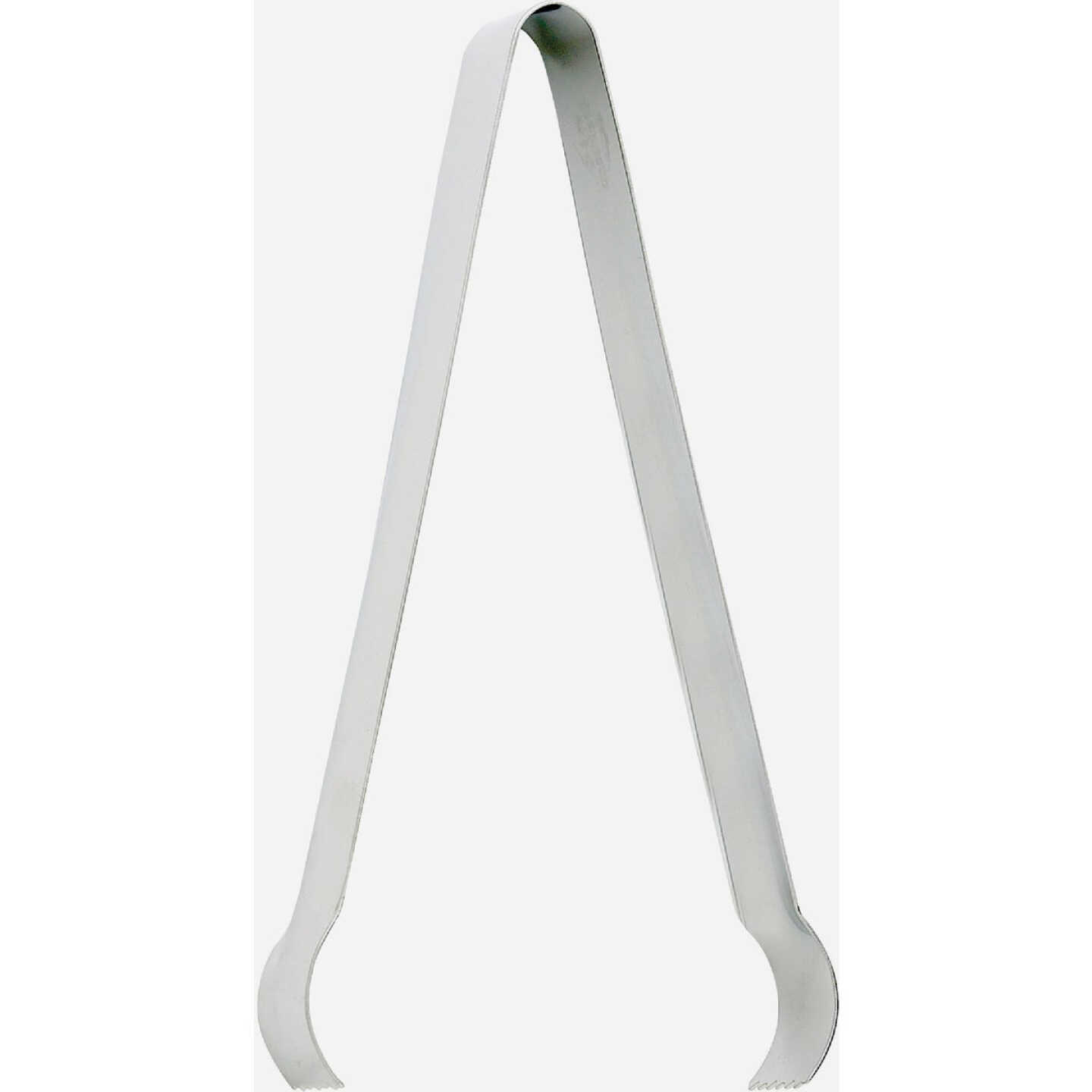 HIC Kitchen 6.25 In. Stainless Steel Ice Tong Image 1
