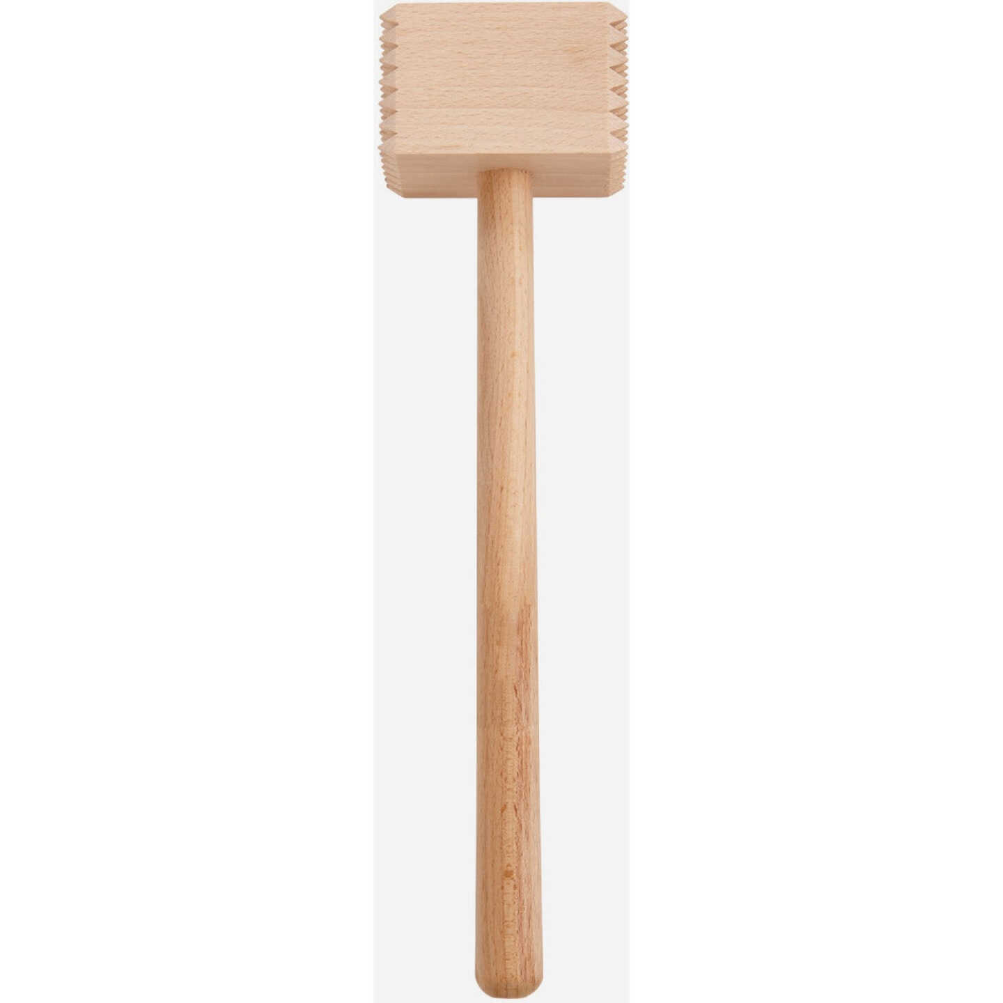 HIC Kitchen 12.5 In. Beechwood Meat Tenderizer Image 1
