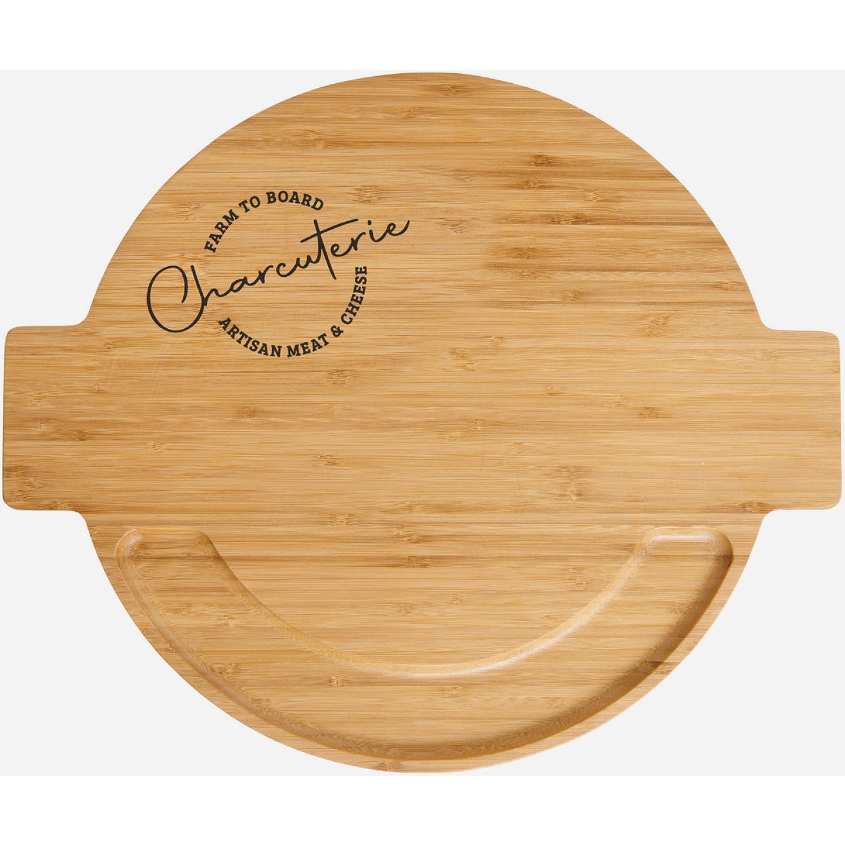 Maison du Fromage 18 In. x 15 In. Bamboo Charcuterie Serving Board