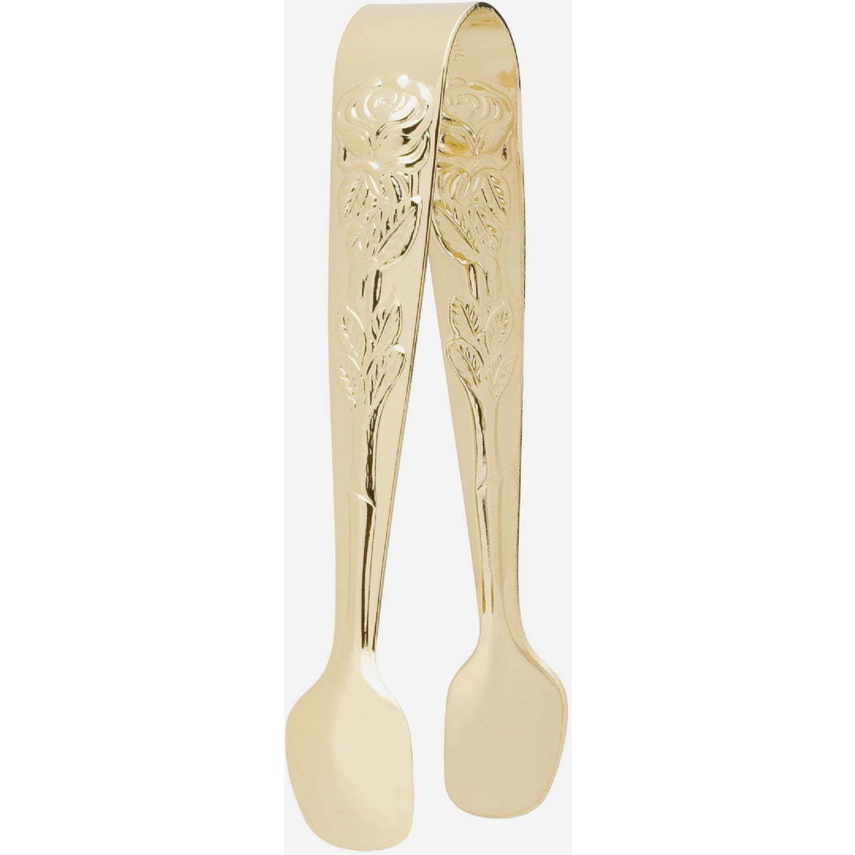 Fino 4 In. Gold-Plated Stainless Steel Sugar Tong