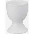 HIC Kitchen White Porcelain Single Egg Cup Image 1