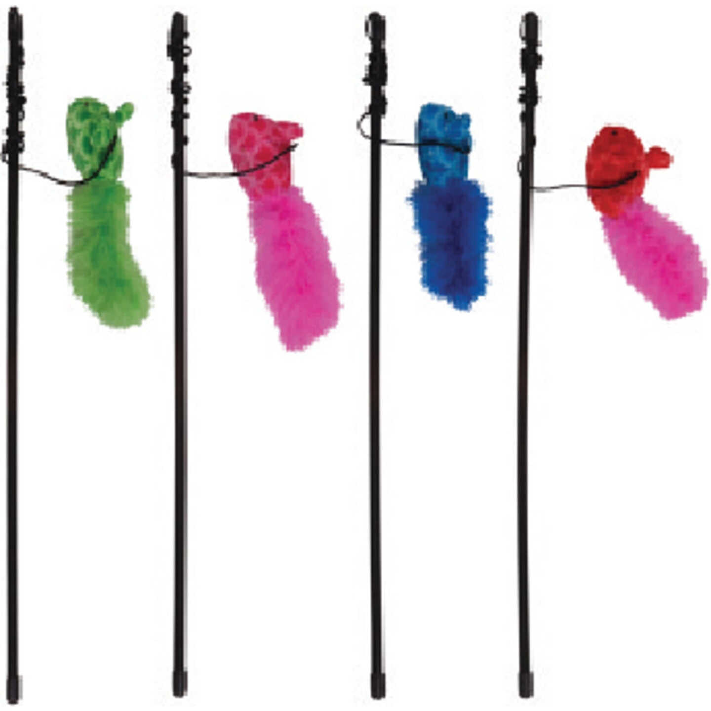 Feather Mouse Teaser Cat Toy Image 1