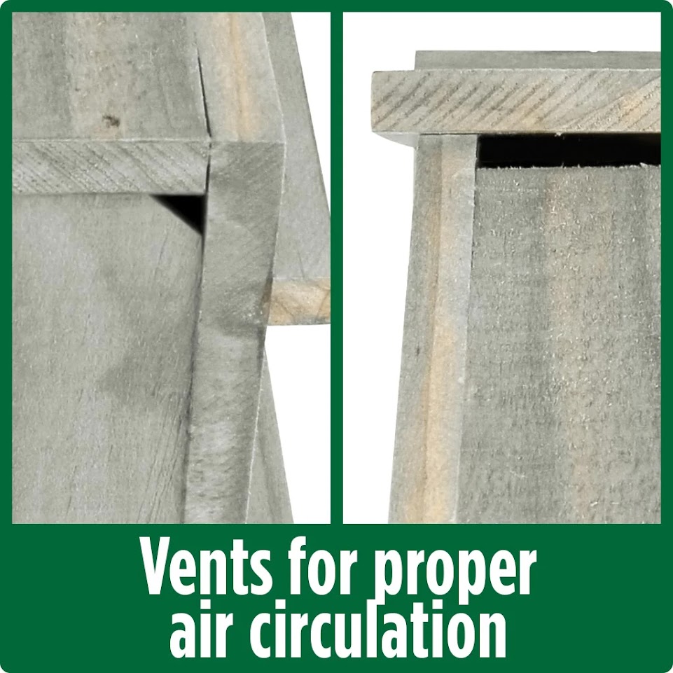 Nature’s Way Weathered Country Bluebird House Image 4