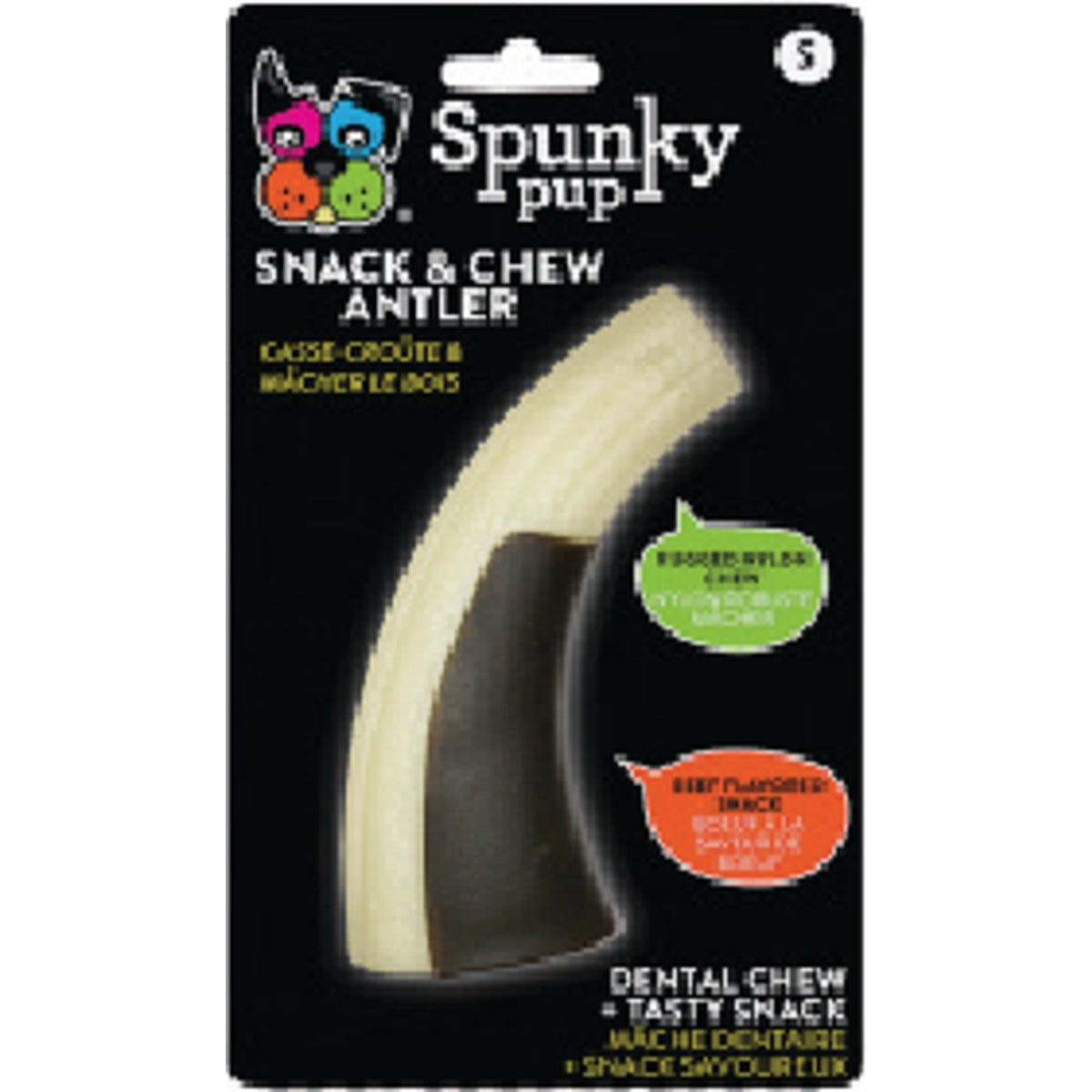 Spunky Pop Snack & Chew Antler