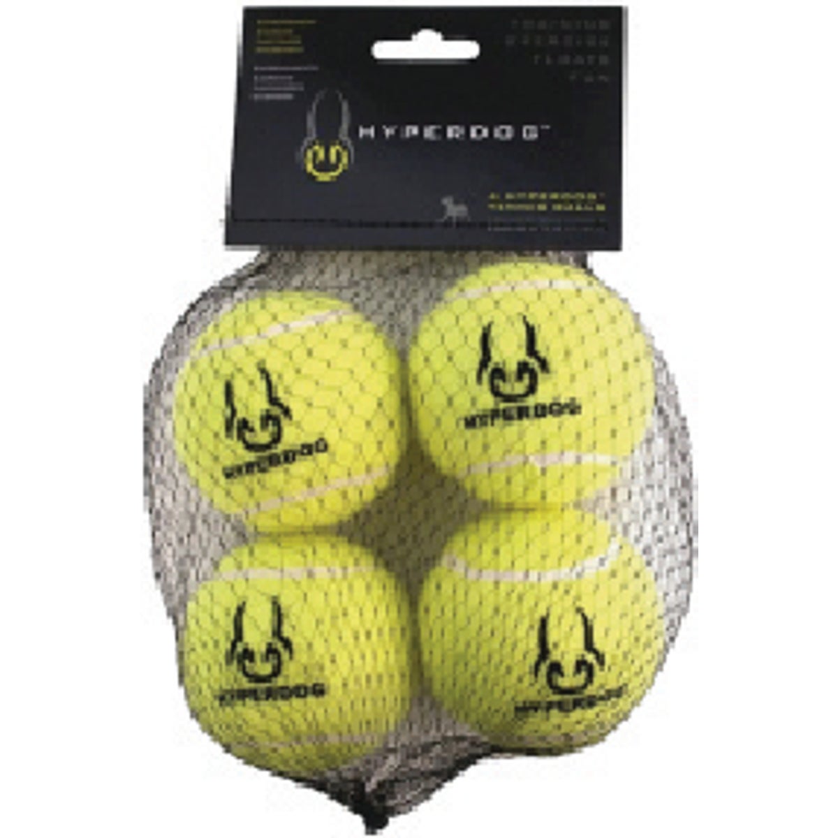4-Pk. Hyperdog Tennis Ball