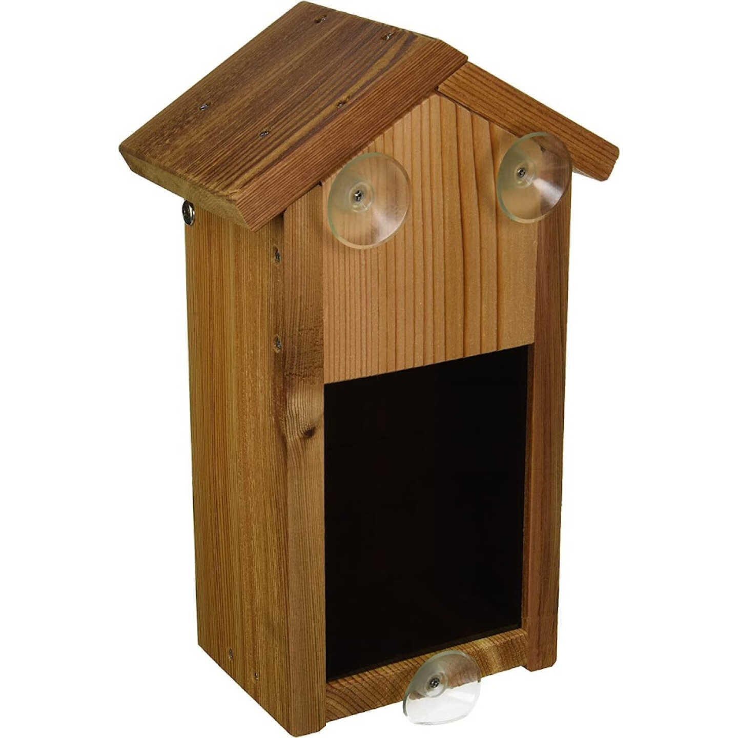 Stovall Products Cedar Window Viewing Nest Box with Suction Cups 2HV Image 2