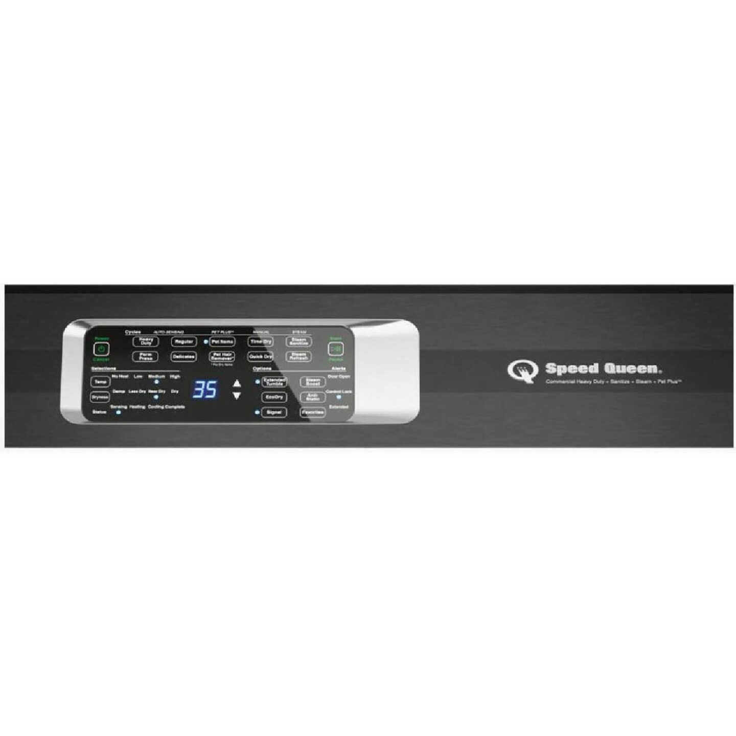 Speed Queen DR7003WE 7 Cu. Ft. Capacity Front Load Electric Dryer Image 4