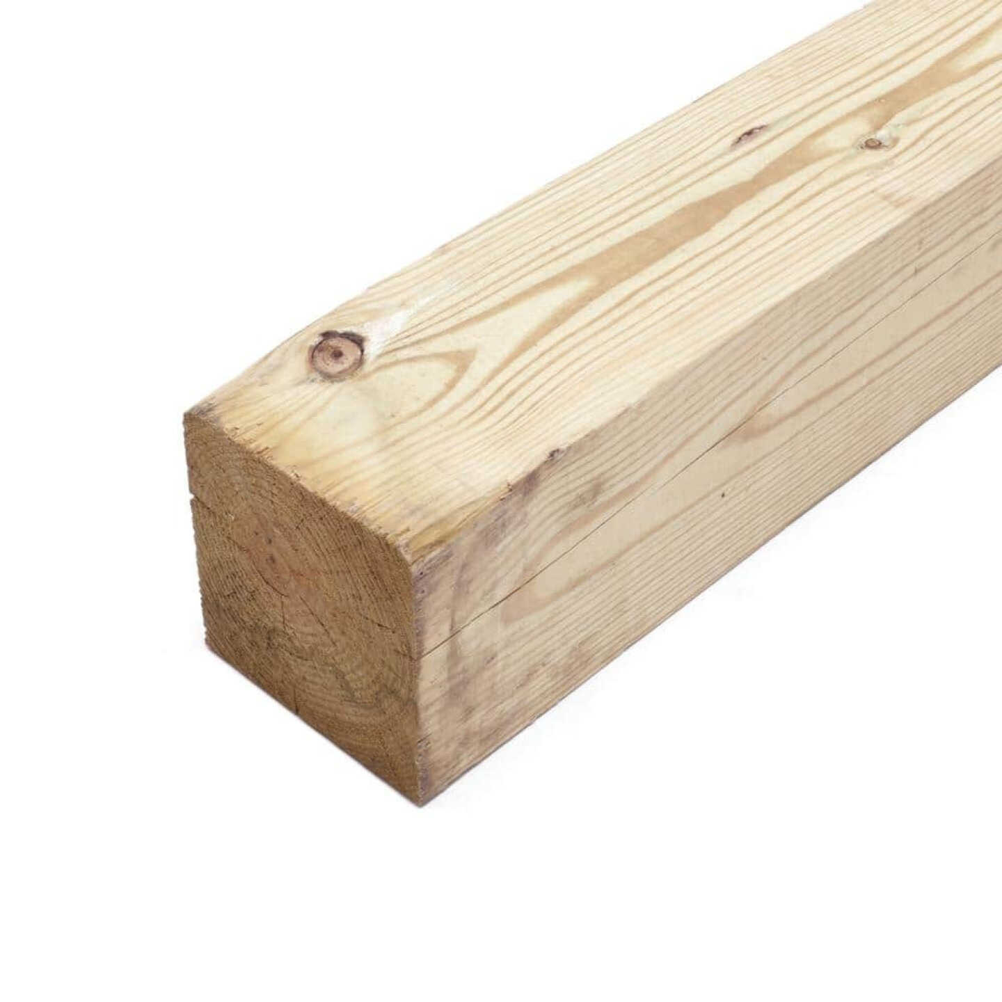 6 In. x 6 In. x 20 Ft. #2 Ground Contact Treated Lumber Image 1